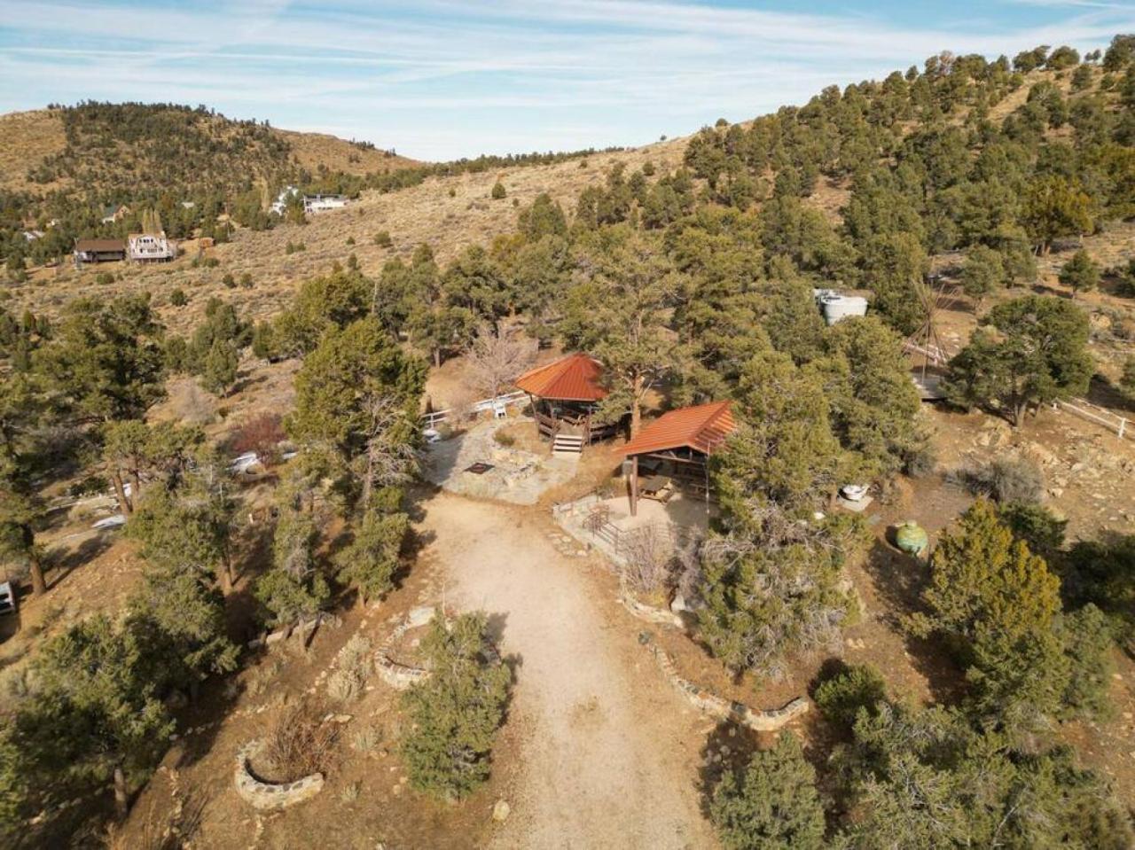 Steel Pine Lodge A Rustic Mountain Retreat Views Baldwin Lake 외부 사진